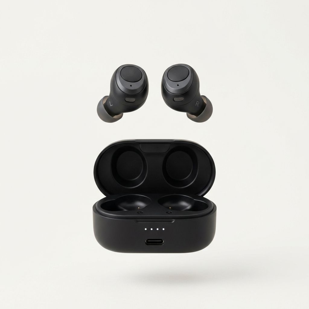 Wireless Bluetooth Earbuds with Charging Case