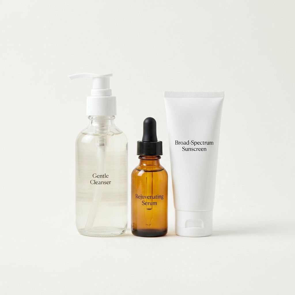 Skincare Essentials Kit (Cleanser, Serum, Sunscreen)