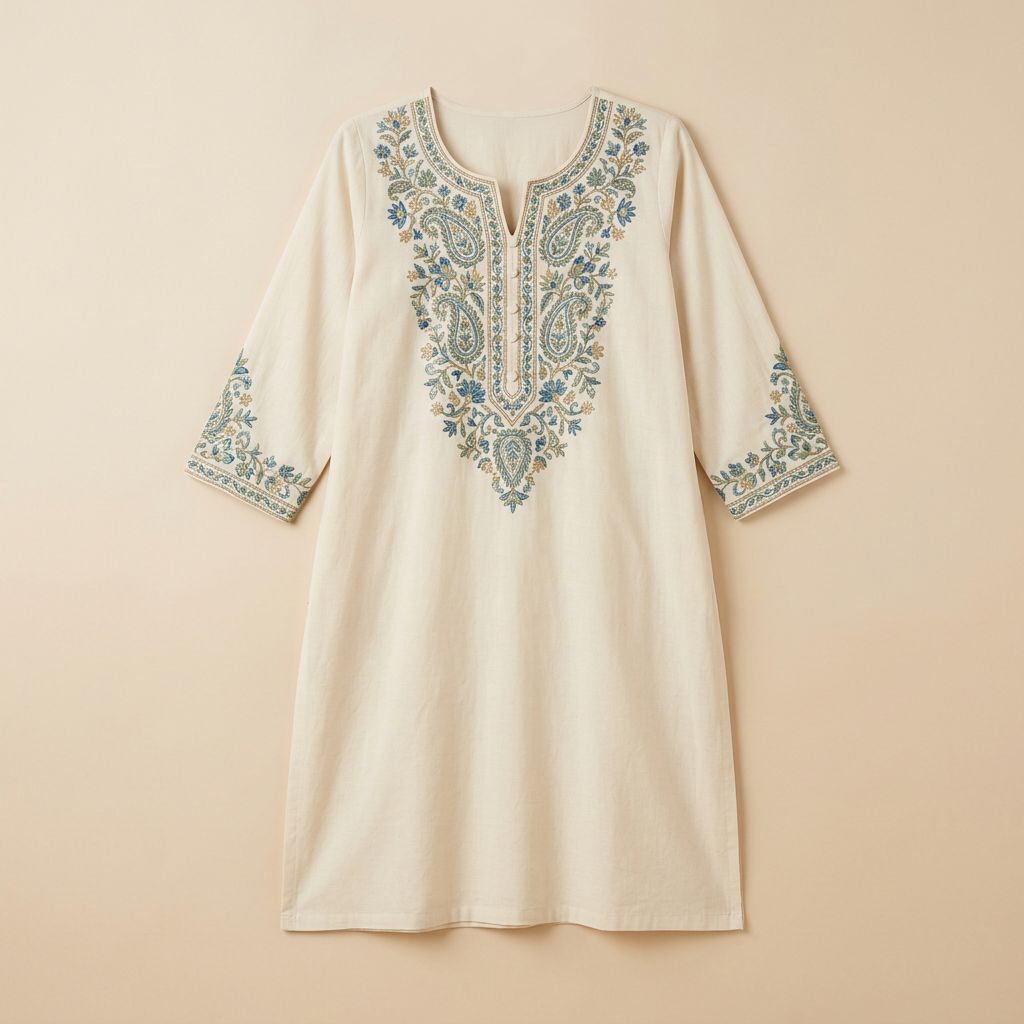 Women's Elegant Cotton Kurta